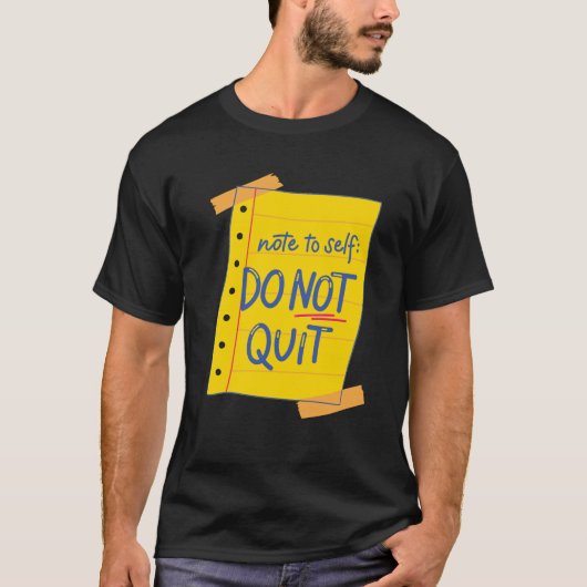 T-shirt Ne pas se comporter (Devant)