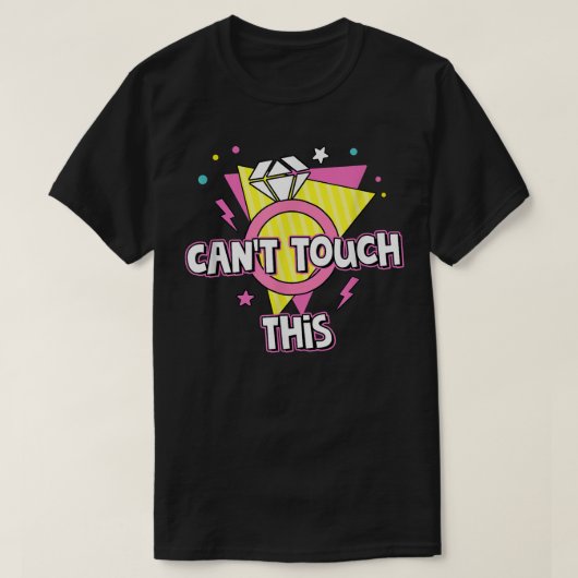T-shirt Ne Pas Toucher Cette Mariée À Être 90s Thème Bache (Design devant)