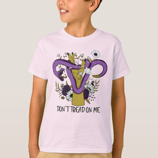 T-shirt Ne Pas Tourner Sur Moi Feministe (Devant)