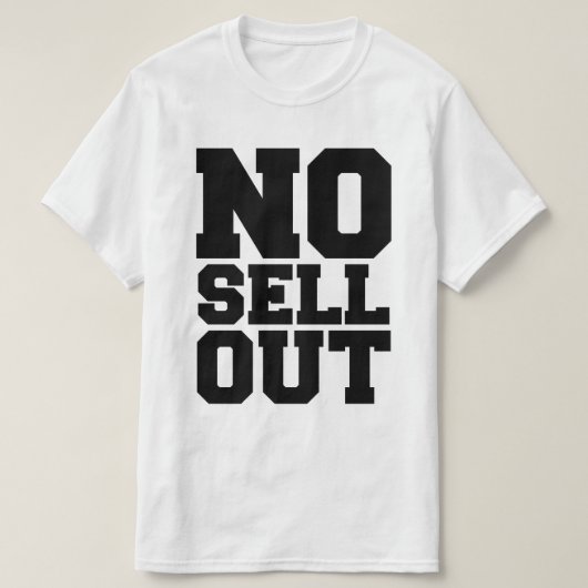 T-SHIRT NE PAS VENDRE (Design devant)