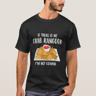 T-shirt Ne pas venir Rangoon de crabe amaigrissant chinois