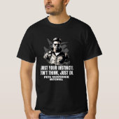 T-shirt Ne pense pas, fais-le. (Devant)