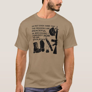 T-shirt Ne pensez pas jamais que la raison que je suis