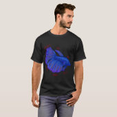 T-shirt Ne Peut Devenir Plus De Betta (Poisson) Que Ça (Devant entier)