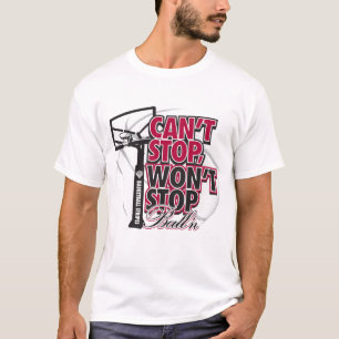 T-shirt Ne peut pas s'arrêter, n'arrêtera pas la pièce