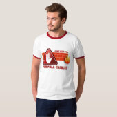 T-shirt Ne peut pas vous entendre. Pare-feu permis (Devant entier)