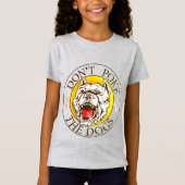 T-Shirt Ne pique pas les chiens (Devant)