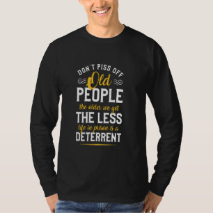 T-shirt Ne plaignez pas les citations sarcastiques des per