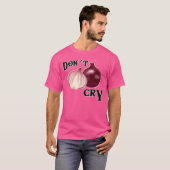 T-shirt Ne pleure pas oignon (Devant entier)