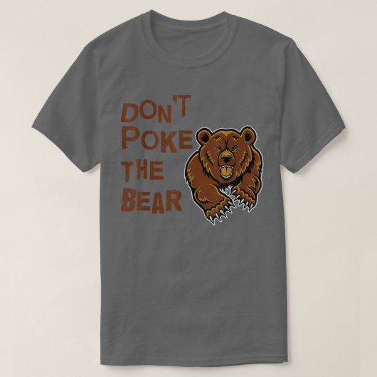 T-shirt Ne Posez Pas L'Ours T (Design devant)