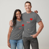 T-shirt Né pour aimer (Unisexe)