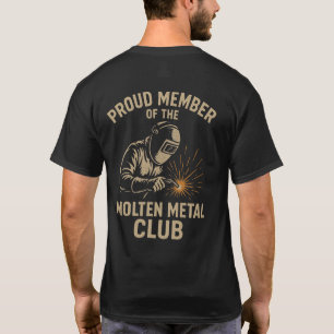 T-shirt Né Pour Burn Welders Club