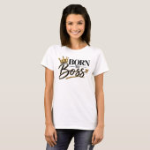 T-shirt Né pour diriger (Devant entier)