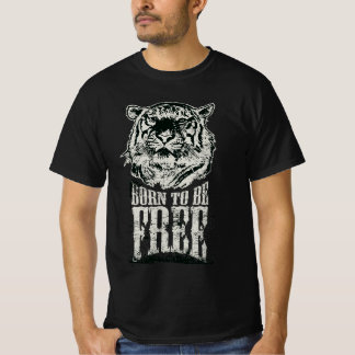 T-shirt Né pour être libre