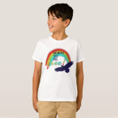 T-shirt Né pour être libre (Devant entier)