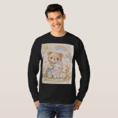T-shirt Né pour être mignon (Devant entier)