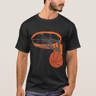 T-SHIRT NÉ POUR JOUER AU BASKETBALL NE S'ARRÊTE JAMAIS