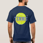 T-shirt né pour jouer au tennis (Dos)
