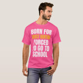 T-shirt Né pour la chasse aux fantômes Cadeau drôle (Devant entier)