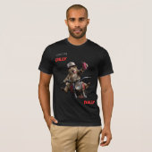 T-shirt Né pour lambiner (Devant entier)