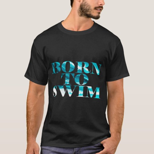 T-shirt né pour nager (Devant)