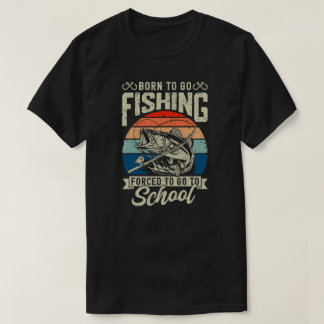 T-SHIRT NÉ POUR PÊCHER