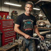 T-shirt Né pour rouler