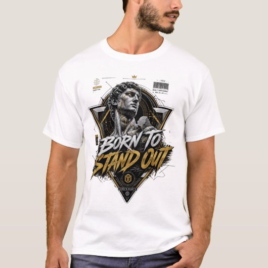 T-shirt né pour se démarquer (Devant)
