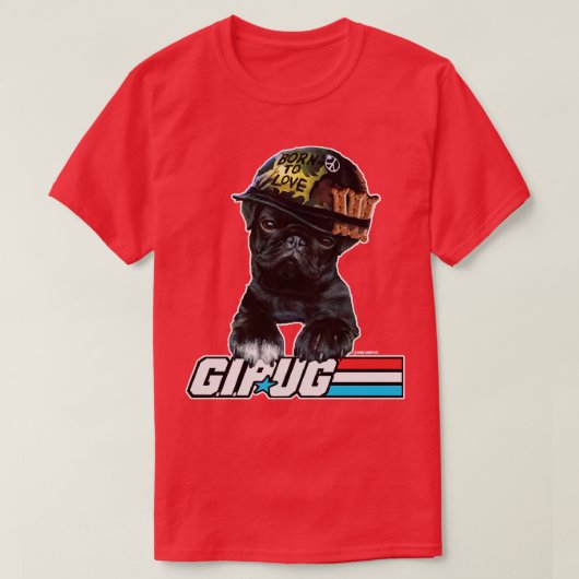 T-shirt Né pour tuer (Design devant)