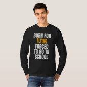 T-shirt Né pour vol (Devant entier)
