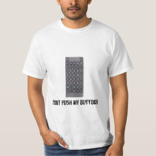 T-shirt Ne poussez pas mes boutons !