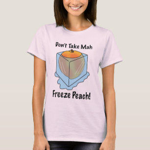 T-shirt Ne prenez pas la pêche de gel d'heure-milliampèr
