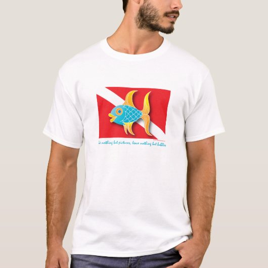 T-shirt Ne prenez rien mais décrivez… (Devant)