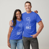 T-shirt Ne réagissent pas en exagération le graphique (Unisexe)