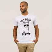 T-shirt Ne refroidissez aucun lama de Prob (Devant entier)