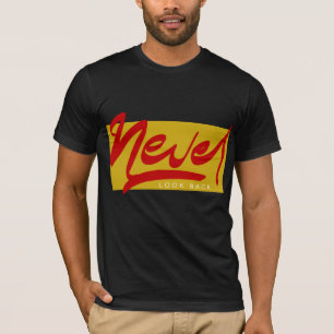 T-shirt Ne Regarde Jamais En Arrière Graffiti Urbain de Mo