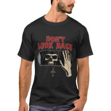 Ne regardez pas derrière Grim Reaper Shirt - Hallo