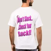 T-shirt ne relâchez pas - éclatez un mouvement (Dos)