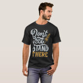 T-shirt ne restez pas là (Devant entier)
