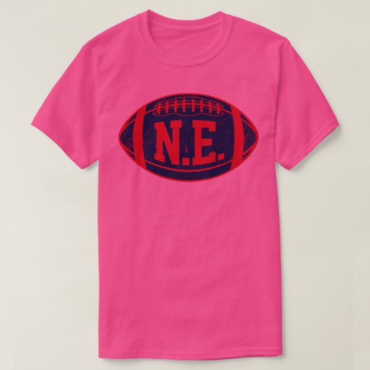 T-shirt NE Retro Rouge (Design devant)