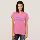 T-shirt ne rien jeter en mer (Devant entier)
