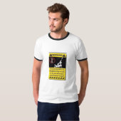 T-shirt Ne salissez pas avec (Devant entier)