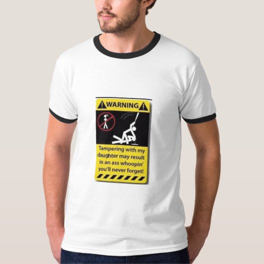 T-shirt Ne salissez pas avec (Devant)