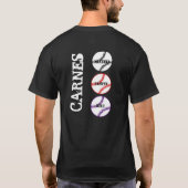 T-shirt Ne salissez pas avec la pièce en t de mamans (Dos)