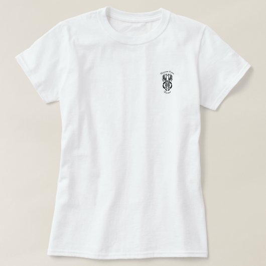 T-shirt Ne salissez pas avec moi. J'ai des qualifications (Design devant)