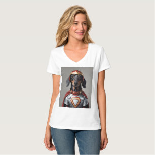 T-shirt Ne sois pas déprimé, éclate de rire de moi, je sui