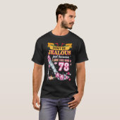 T-shirt Ne sois pas jaloux juste parce que je regarde ça b (Devant entier)