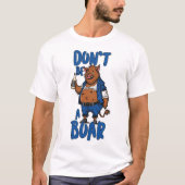 T-shirt Ne sois pas un garçon drôle (Devant)