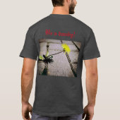 T-shirt Ne sois pas un rose - Sois un bonbon ! -T-shirt (Dos)