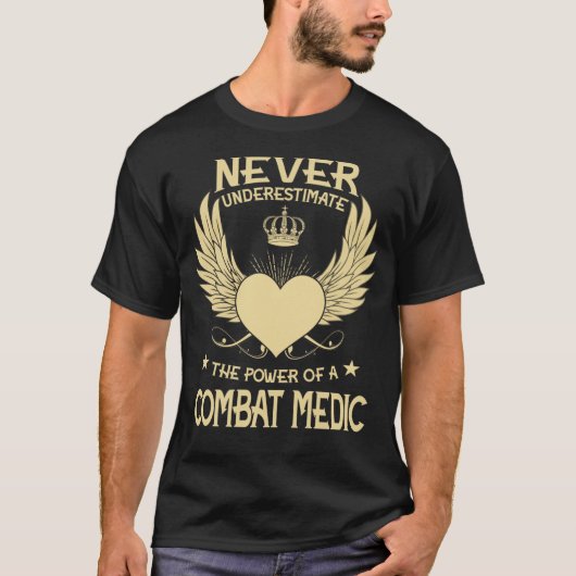 T-shirt Ne Sous-Estimez Jamais Le Pouvoir D'Un Médicament (Devant)